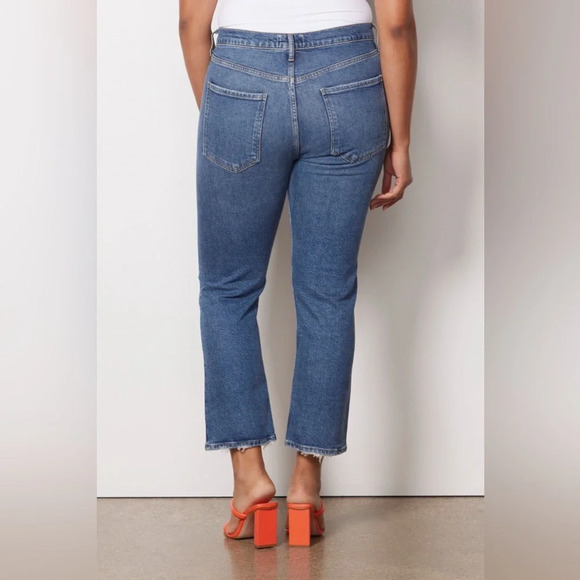 AGOLDE HIGH RISE RILEY CROP SIZE 25 - Picture 5 of 10